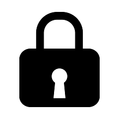 Image showing Lock Icon