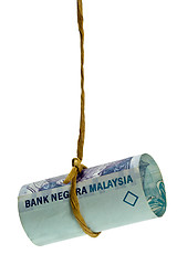 Image showing Dangling Malaysian Ringgit