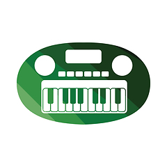 Image showing Synthesizer toy icon