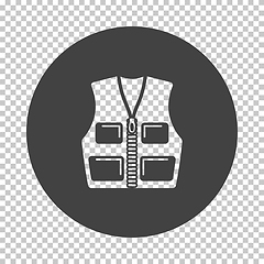 Image showing Hunter vest icon