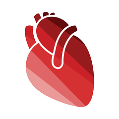 Image showing Human heart icon