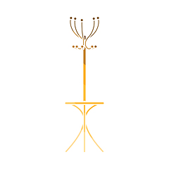 Image showing Office coat stand icon