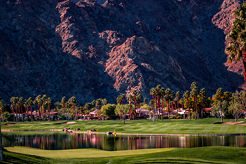 Image showing golf course, Palm Springs, California