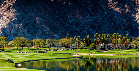 Image showing golf course, Palm Springs, California