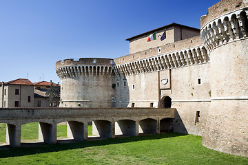 Image showing Castle in Italy - Rocca Roveresca