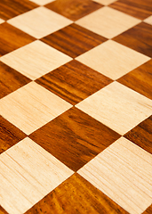 Image showing Chess board background