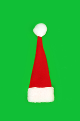 Image showing Santa Hat Fun Symbol of Christmas Eve
