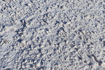 Image showing Snow drifts in winter