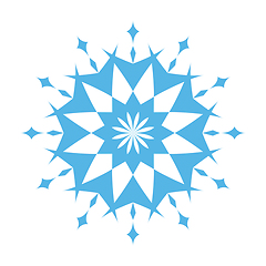 Image showing Snowflake ornate