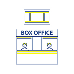 Image showing Box office icon