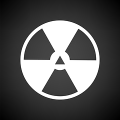 Image showing Radiation Icon