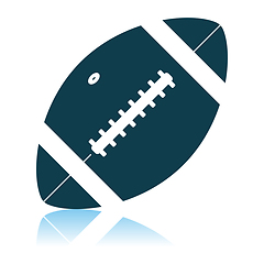 Image showing American Football Ball Icon