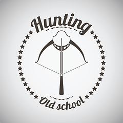 Image showing Hunting Emblem