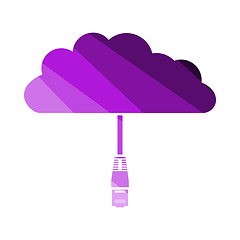 Image showing Network Cloud  Icon