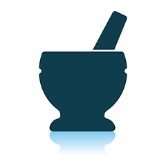 Image showing Mortar And Pestle Icon