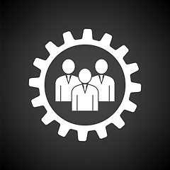 Image showing Teamwork Icon