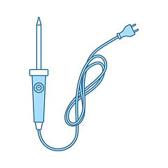 Image showing Soldering Iron Icon