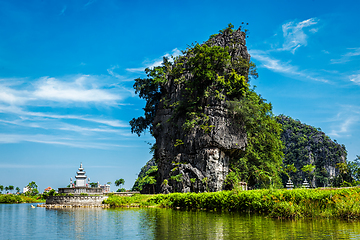 Image showing Tam Coc tourist destination in Vietnam