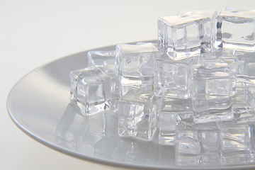 Image showing ice cubes texture