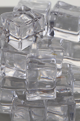 Image showing ice cubes texture