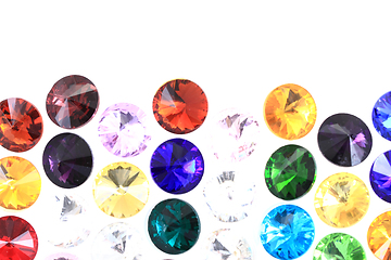 Image showing color diamonds texture