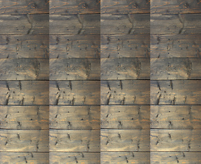 Image showing abstract brown wooden texture