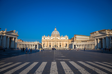 Image showing Cupola of Saint Peter Cathedral in Vatican