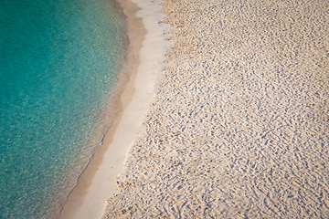 Image showing Cala en Turqueta (Turqueta Beach) in Menorca, Spain