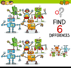Image showing educational difference game