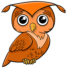 Image showing owl bird cartoon animal