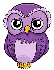 Image showing owl bird animal character