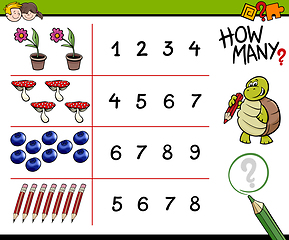 Image showing counting game for kids