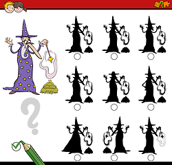 Image showing finding shadow game