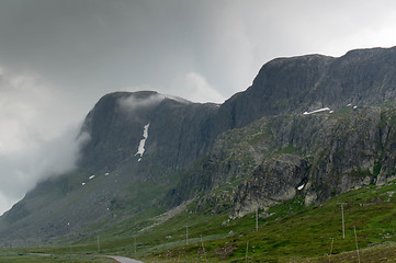 Image showing Mountain nature landscape in Morway summer