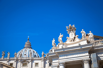 Image showing Vatican City with Cupola