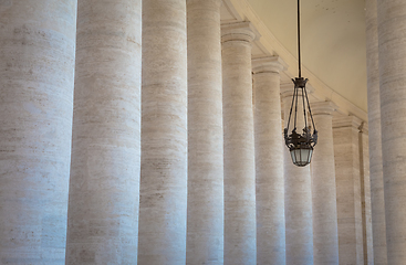 Image showing Bernini Colonnade at Vatican