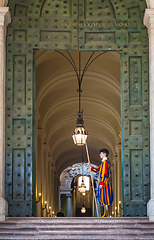 Image showing Pontifical Swiss Guard