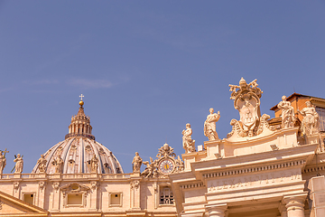 Image showing Vatican City with Cupola