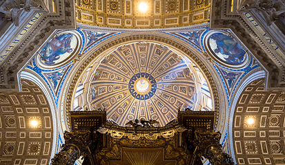 Image showing Saint Peter in Rome: Cupola Decoration