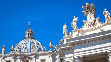 Image showing Vatican City with Cupola