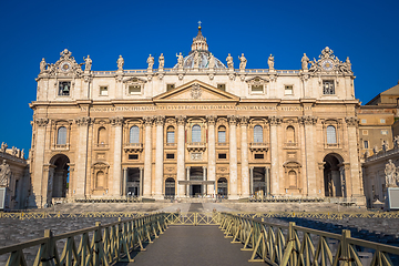 Image showing Cupola of Saint Peter Cathedral in Vatican