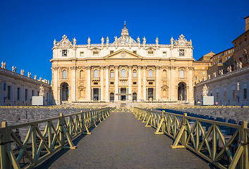 Image showing Cupola of Saint Peter Cathedral in Vatican