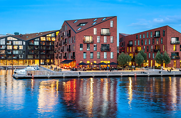 Image showing Modern architecture design buildings, Copenhagen