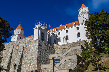 Image showing Medieval castle   in Bratislava, Slovakia