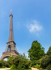 Image showing Eiffel tower in Paris