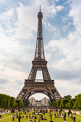 Image showing Eiffel tower in Paris