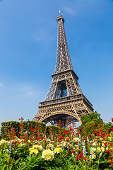 Image showing The Eiffel Tower in Paris