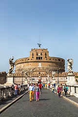 Image showing Castel Sant Angelo  in Rome