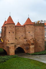 Image showing Barbican fortress in Warsaw