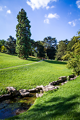 Image showing Buttes-Chaumont Park, Paris